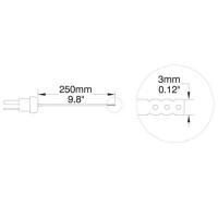 โพรบวัดอุณหภูมิ (Thermocouple Probe) รุ่น HI766PD สำหรับ Air และ Gas