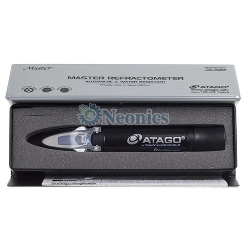 เครื่องวัดความเค็ม Atago ชนิด Refractometer รุ่น Master S/Mill M