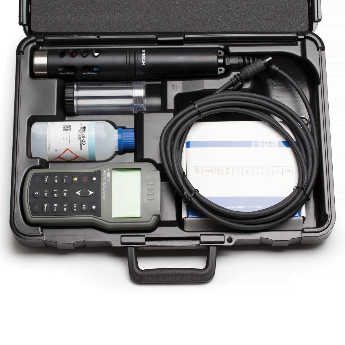 pH ORP EC TDS DO Salinity Resistivity และ Atmospheric Pressure รุ่น HI98194