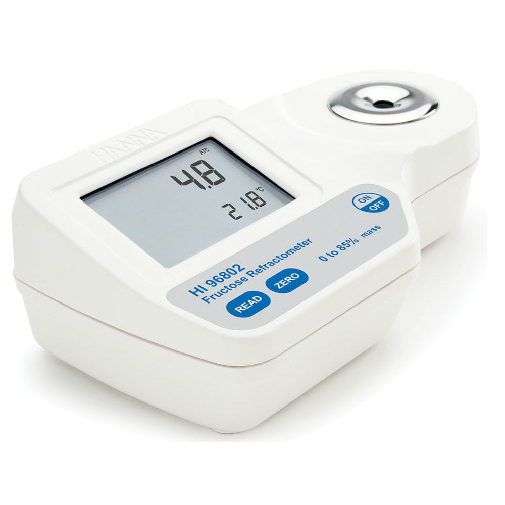 เครื่องวัดน้ำตาลฟรุกโตส Fructose Refractometer แบบดิจิตอล HI96802