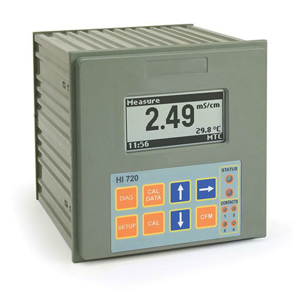เครื่องวัดและควบคุมค่าความนำไฟฟ้าในน้ำ EC Controller รุ่น HI720122-2