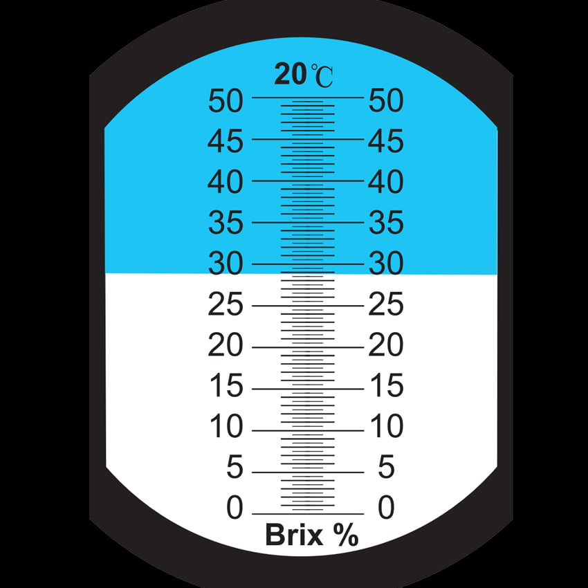 สเกล 0-50BRIX