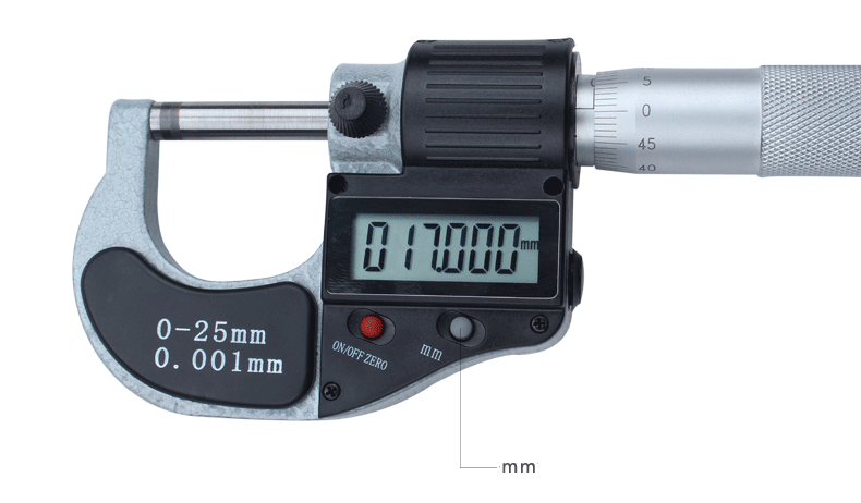 Digital Micrometer ดิจิตอลไมโครมิเตอร์ 0-25 mm