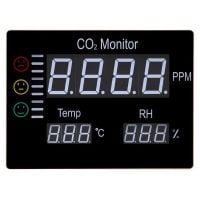 เครื่องวัดก๊าซคาร์บอนไดออกไซด์ CO2 อุณหภูมิและความชื้นแบบติดผนังรุ่น HT-2008