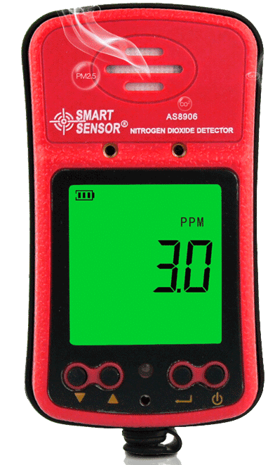เครื่องตรวจวัดก๊าซไนโตรเจนไดออกไซด์ Nitrogen Dioxide Gas รุ่น AS8906