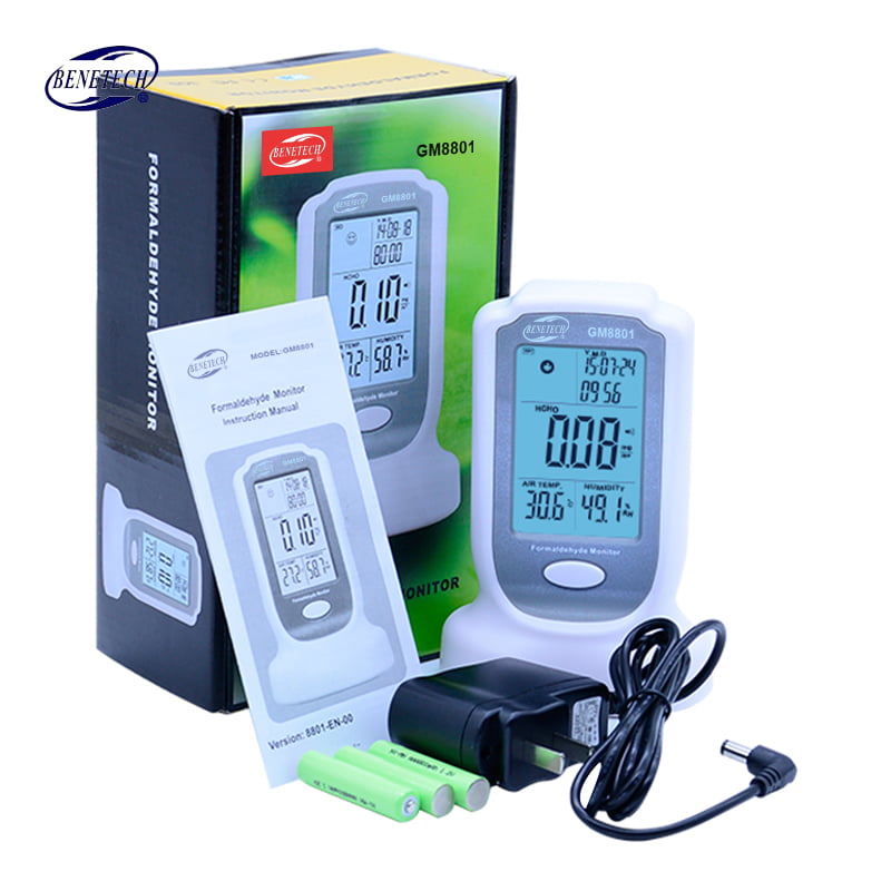 เครื่องวัดก๊าซฟอร์มาลดีไฮด์ (HCHO) แบรนด์ Benetech รุ่น GM8801