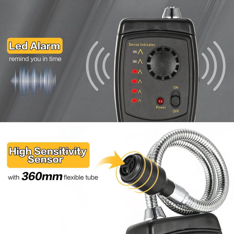 เครื่องวัดสารทำความเย็น ตรวจวัดน้ำยาแอร์รั่ว Refrigerant Leakage Detector รุ่น AS5750L