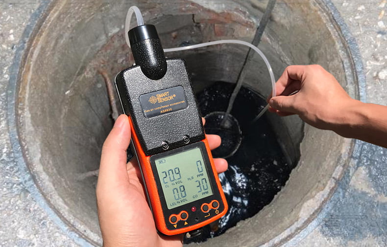 เครื่องวัดตรวจก๊าซไฮโดรเจน Hydrogen meter รุ่น AS8909