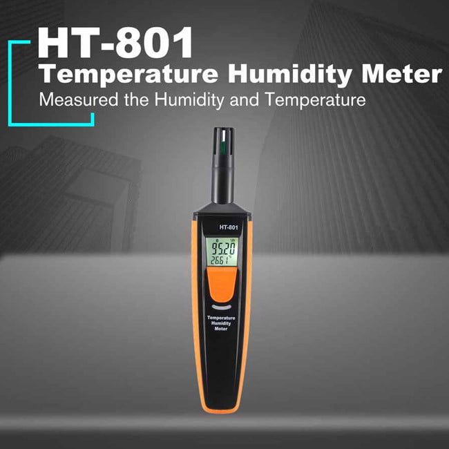 เครื่องวัดความชื้นในอากาศ HT-801