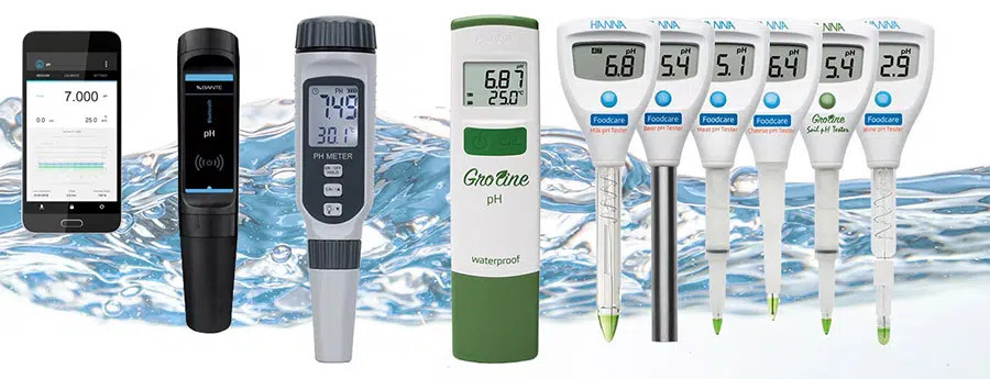 pH meter คุณภาพสูง