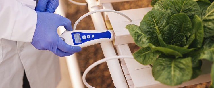 Hydroponics pH meter