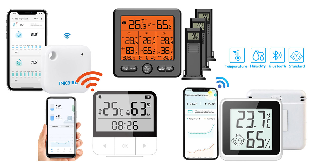 เครื่องวัดอุณหภูมิ Wifi